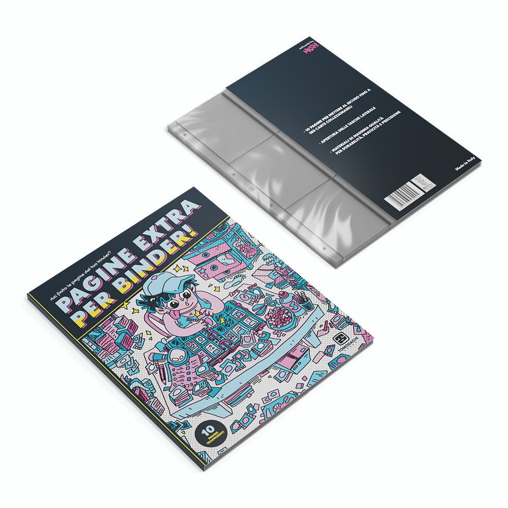 10 Pagine EXTRA per Binder Tomodachi Press