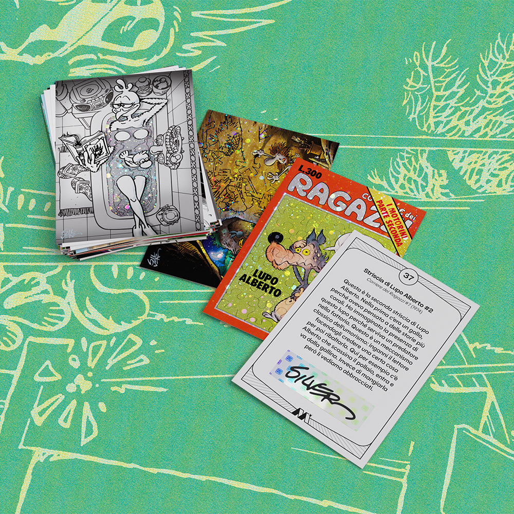 Masterpiece Card Series | Volume II: Silver - Lupo Alberto (#37 ~ #81)