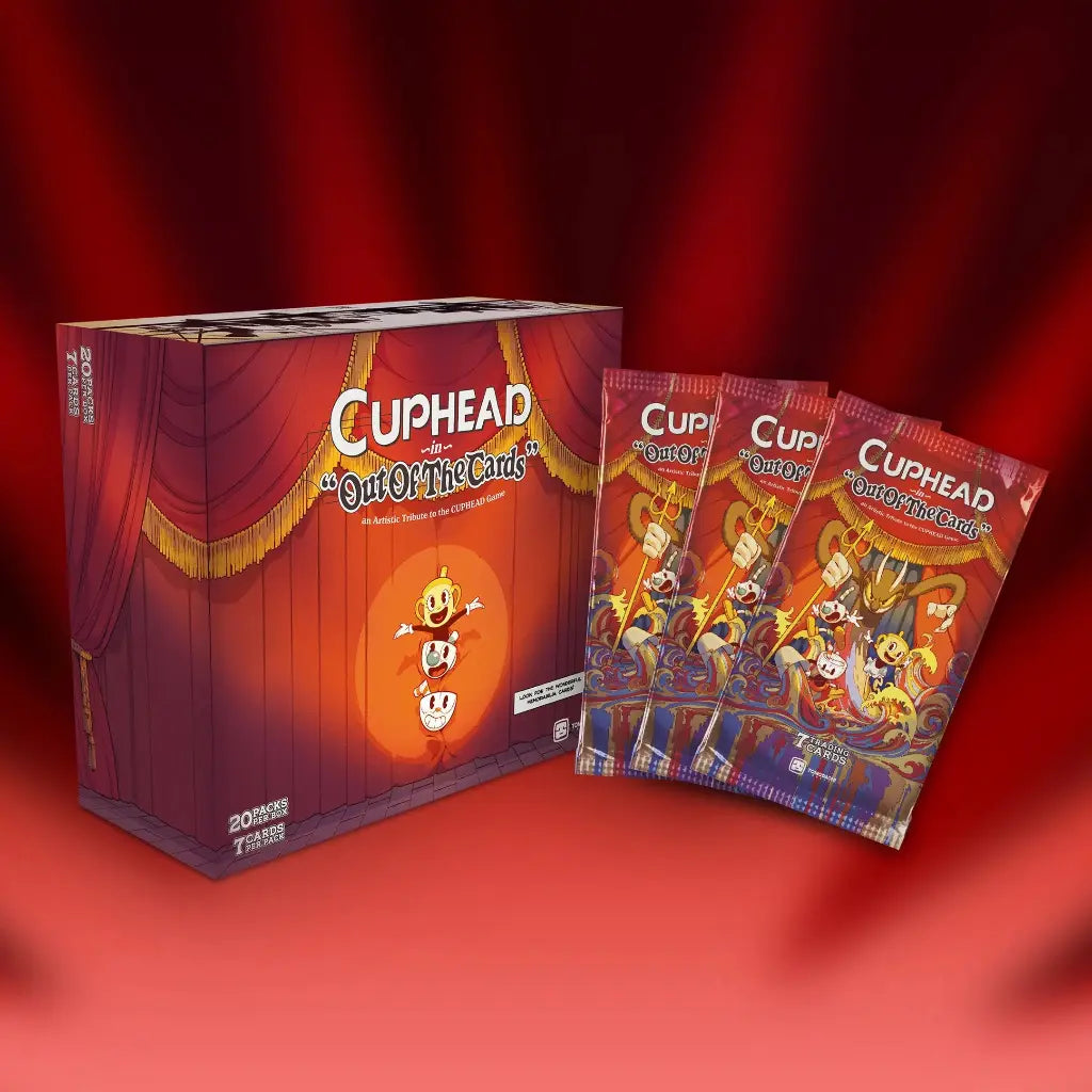 Box "Cuphead - Out Of The Cards" Tomodachipress