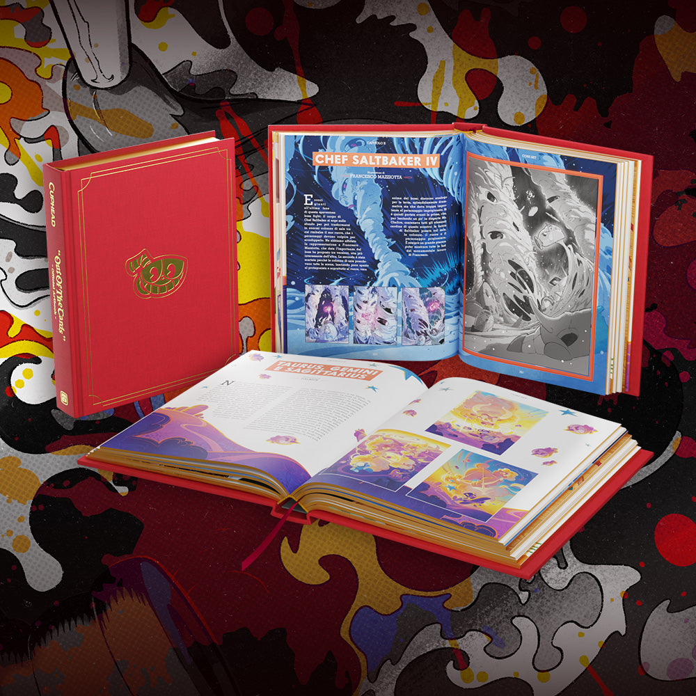 "Cuphead - Out of the Cards" - Official Artbook | Deluxe Edition