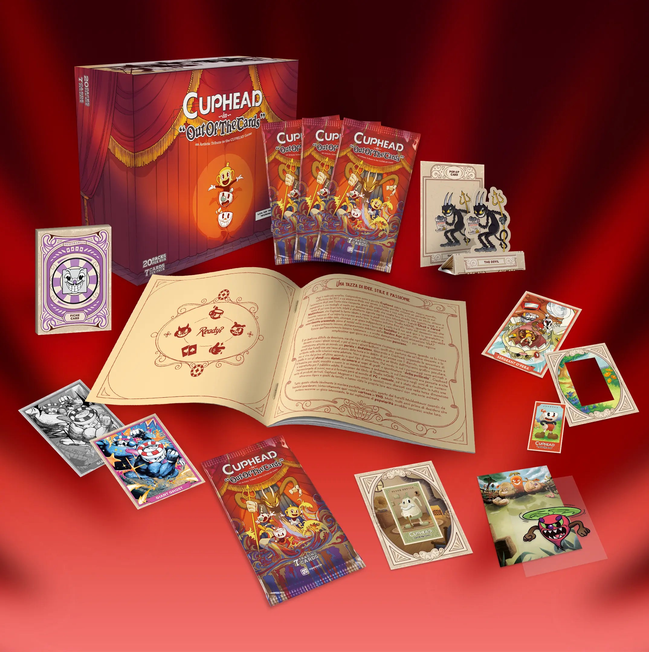 Tomodachi Press Cuphead box set