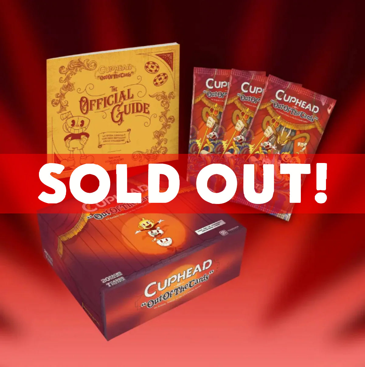 Box "Cuphead - Out Of The Cards"