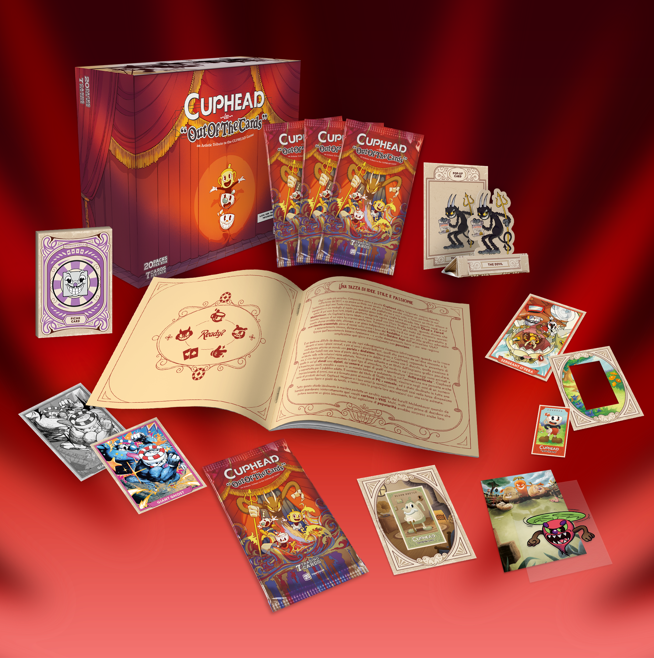 Box "Cuphead - Out Of The Cards"